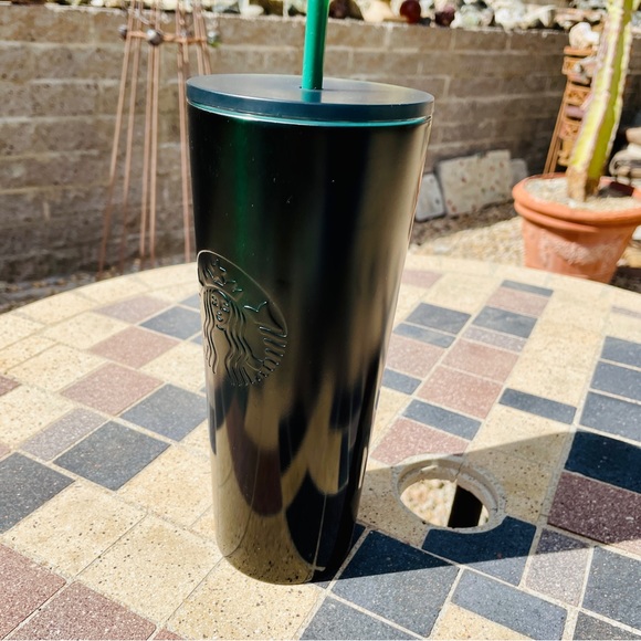 NWOT Starbucks SS green black gradient cold beverage tumbler 2020 - Picture 12 of 13